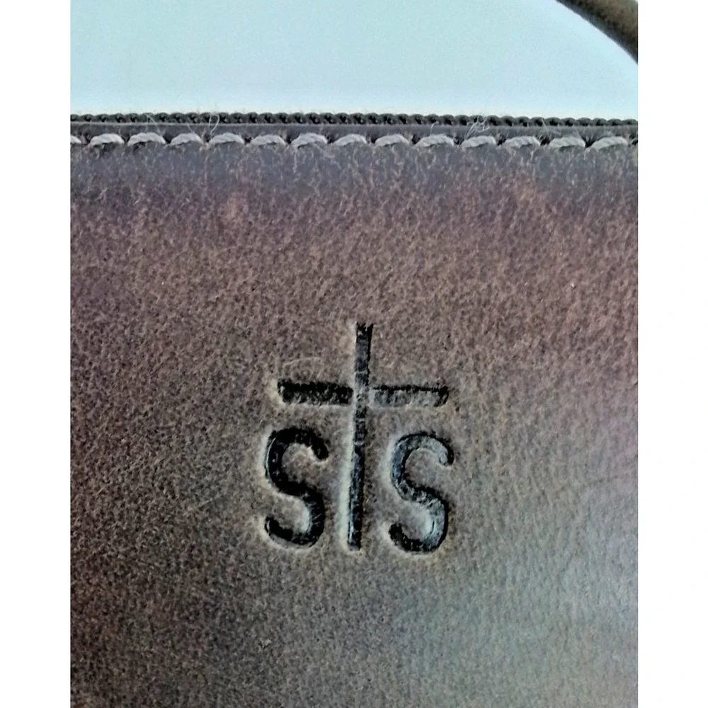 STS Ranchwear Brown Leather Crossbody Shoulder Bag